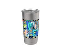 Tema Divertente e Colorato per la Quinta Elementare Bicchiere termico in acciaio inox doppia parete