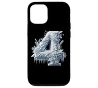 Tema invernale del paese delle meraviglie numero 4 ghiacciato Custodia per iPhone 12/12 Pro