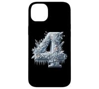 Tema invernale del paese delle meraviglie numero 4 ghiacciato Custodia per iPhone 14 Plus