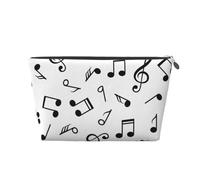 Tema musicale stampato, Borsa da toilette Borsa per trucco Borsa per cosmetici Borsa da toilette da viaggio portatile