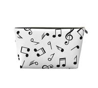 Tema musicale stampato, Borsa per il trucco Borsa per cosmetici Borsa da toilette da viaggio portatile Borsa da toilette