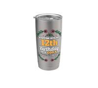 Tema religioso per festa di compleanno per il 12° compleanno Bicchiere termico in acciaio inox doppia parete