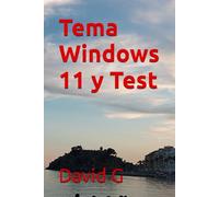 Tema Windows 11 y Test