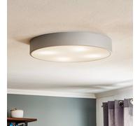 TEMAR LIGHTING Plafoniera Cleo 500, Ø 50 cm grigio TEMAR LIGHTING