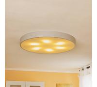 TEMAR LIGHTING Plafoniera Cleo 800, Ø 78 cm grigio TEMAR LIGHTING