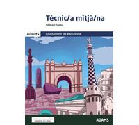 Temari Tècnic-a mitjàn-a. Ajuntament de Barcelona