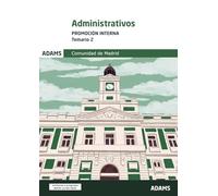 Temario 2 Administrativos Comunidad de Madrid, promoción interna