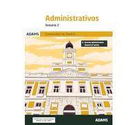 Temario 2 Administrativos de la Comunidad de Madrid, turno libre