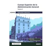 Temario 3 Cuerpo Superior de Administración de la Generalitat Valenciana