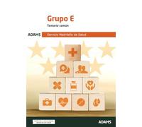 Temario común Grupo E Servicio Madrileño de Salud