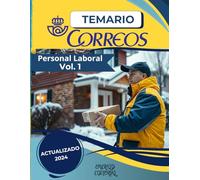 Temario Correos: Parte 1 (Actualizado 2024). Preparación Completa del TEMA 1 al TEMA 5 con Resúmenes EN CADA TEMA. Edición a Color, Letra Grande: ... complementa con parte 2) de Emerald Editorial
