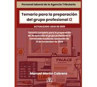 Temario Grupo Profesional I2: Personal laboral AEAT
