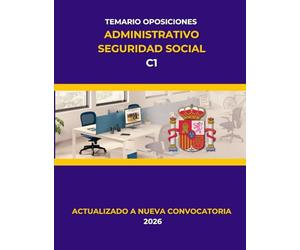 Temario oposiciones Administrativo Seguridad Social