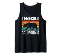 Temecula California Bear Retro SoCal Riverside San Diego SD Canotta