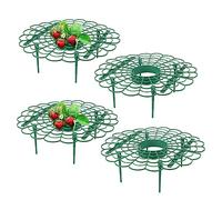 Temeemeg Supporti per Fragole 4 Pezzi Proteggi Piante per Fragole Supporti per Piante da Giardino Gabbie Scaffali per Coltivazione Elevare Il frutto Lontano dal Suolo Evitare la putrefazione..