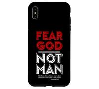 Temere Dio non l'uomo - Proverbi 29:25 Custodia per iPhone XS Max