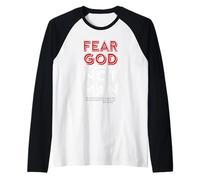 Temere Dio Non l'Uomo - Proverbi 29:25 Maglia con Maniche Raglan