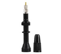 TEMESS Salve SUPPRIMANCE - Kit valvola Black, Componenti metallici Super leggeri | Aria robusta affidabile stretta per biciclette Cyclocross pendolari Downhill Hybrid Unicycles Bi