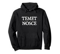 Temet Nosce -Know Thyself Felpa con Cappuccio
