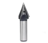 Temhyu 6mm 12mm Gambo CNC Inserto V-Groove Scanalatura Router Bit 45 gradi V Bit 1/4 "1/2" Lavorazione del legno Smussatura Frese for incisione 3D(6.35mm shank)
