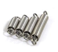 Temhyu Shuxiang-Molla a trazione 5 Pezzi, Diametro del Filo 1.2mm, Diametro Esterno 8mm 10mm 12mm, Lunghezza 70-120mm 304 304 Tensione di espansione in Acciaio Inox Doppio Gancio Molla