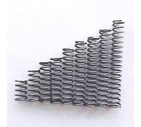 Temhyu Shuxiang-Molle di Compressione Molle compresse 1x5mm, Diametro del Filo da 1 mm x 5mm Diametro Esterno X (5-50) mm Lunghezza Libera, Primavera Estensione in Acciaio Molla, 1 0PCS.