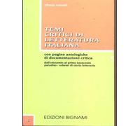 Temi critici di letteratura italiana (Vol. 3)