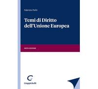 Temi di diritto dell'Unione Europea - 2024 - Giappichelli