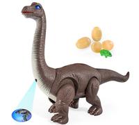 TEMI Giocattolo elettrico da polso, adatto per ragazzi dai 3 ai 7 anni, realistico grande drago da polso, con luci, ruggito, proiezione, deposizione delle uova, adatto per bambini piccoli