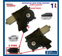 Motore Comfort Di Alzacristallo Anteriore Temic per Peugeot 3008 5008 - 9221FF