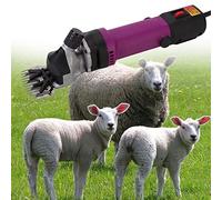 TEmkin Cesoie per Pecore, cesoie elettriche per impieghi gravosi, tosatrici per Pecore Professionali con Animali a 6 velocità (Viola 220v)