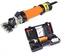 TEmkin Cesoie per Pecore Tosatrice elettrica 2400 Giri/min Cesoie per Lana Cesoie per Capelli Rasoio per Lana di Pecora 6 velocità con Borsa per Il Trasporto
