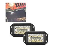 TEMKIN Faro Fanale Proiettore 2 Fari per Auto da 12 V da 6 Pollici Fari da Lavoro con Montaggio A Incasso 26 LED Faretto Super Luminoso Faro Principale