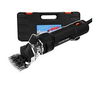 TEmkin Forbici Elettriche Professionali per Pecore, Tosatrici Elettriche per Pecore 680W 2400RPM a 6 velocità per Capre, Alpaca, Lama, Pelo Spesso e Animali Pesanti