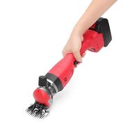 TEmkin Forbici per Pecore Senza Fili, Cesoie per Pecore Professionali, Tosatrici Elettriche Ricaricabili per Impieghi Pesanti Senza Fili per La Rasatura della Lana della Pelliccia nelle P