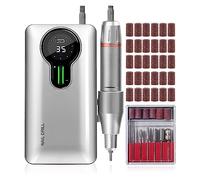 TEmkin Fresa per Unghie elettrica Professionale 35000 RPM Fresa per Unghie per manicure, Levigatrice elettrica per Unghie, Lucidatrice per Unghie, Lima da Taglio per Attrezzatura per Nail
