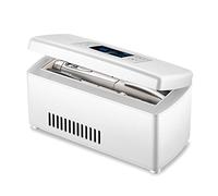 TEmkin Frigorifero USB per Medicinali E Dispositivo di Raffreddamento per Insulina per Auto A Casa 2-8 ℃ Termostato Drug Reefer Organizzatore di Farmaci per Diabetici Display LCD(Double Battery)