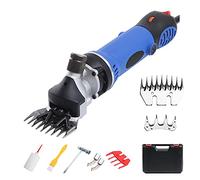 TEmkin Mini cesoia elettrica per Pecore da 850 W, cesoia Professionale per Pecore da Fattoria, tosatrice elettrica per Lana con Regolazione a 6 velocità per Capra, Pecora, Cammello, Mucca