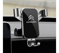 TEMKIN Porta Cellulare da Auto per Citroen C1 Stabile e Robusto Regolabile a 360 Gradi Porta Cellulare Speciale Dell'Auto per Universale Smartphone iPhone Android 4-7",Silver