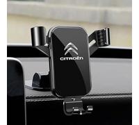 TEMKIN Porta Cellulare da Auto per Citroen C3 Aircross Stabile e Robusto Regolabile a 360 Gradi Porta Cellulare Speciale Dell'Auto per Universale Smartphone iPhone Android 4-7",Black