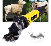 TEmkin Potenti cesoie elettriche per Pecore cesoie per Lana Attrezzi da Giardino Tosatrice per Capelli Tosatrice per Pecore Tuta elettrica per tosatura della Lana per la Cura Tosatrice PE