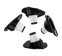 TEMOLA Filtro di Ricambio per 4 Pezzi, Compatibile con Gli Aspirapolvere Auto TemolaTS15 e TS15BS Senza Filo, Filtro Hepa Lavabile e Riutilizzabile, Bianco. 3 Pack