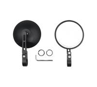 TEMOOUES 360 Gradi Rotazione Della Bici Regolabile Riflettore Impatti Resistenza Vista Panoramica Per Strada Terreno Ciclismo Moto Con Lente Convessa