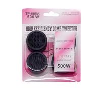 TEMOOUES Altoparlante 500W Ad Alta Efficienza Dome Tweeter Altoparlante Risposta Sonora Facile Installazione Per Applicazione Auto Casa Tweeter