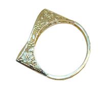 TEMOOUES Braccialetto a mano color oro scava fuori dal motivo floreale da indossare tutti i giorni, elegante gioiello per donne e ragazze, Rame