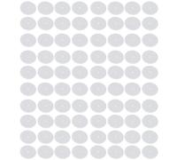 TEMOOUES Bulk di 100 dischi in silicone per ridurre l'irritazione e sostenere orecchini portatili per uso quotidiano casual cuscinetto piercing all'orecchio