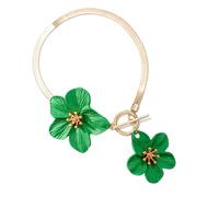 TEMOOUES Cavigliera alla moda con 6 opzioni di colore in lega robusta regolabile 27 cm gioielli da festa sei colori cavigliera ciondolo moda per le donne, Misura unica, come descritto