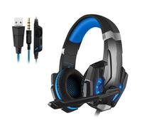 TEMOOUES Cuffie da gioco G9000 Auricolare Con Paraorecchie Memoria Cancellazione Del Rumore Microfono Over Ear Cuffia Regolabile Fascia Gaming Headset