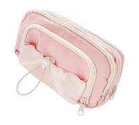 TEMOOUES Forniture artistiche multistrato Astuccio per penne e matite di grande capacità Borsa per la scuola estetica per studenti d'arte Classr Scatola organizzatori multistrato, A, Bellezza di massa