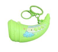 TEMOOUES Giocattolo musicale corno per bambini dotato di effetti vocali variabili Voice Changer Caratteristica Durabilità ABS Costruire animale giocattolo registratore a tema per i bambini